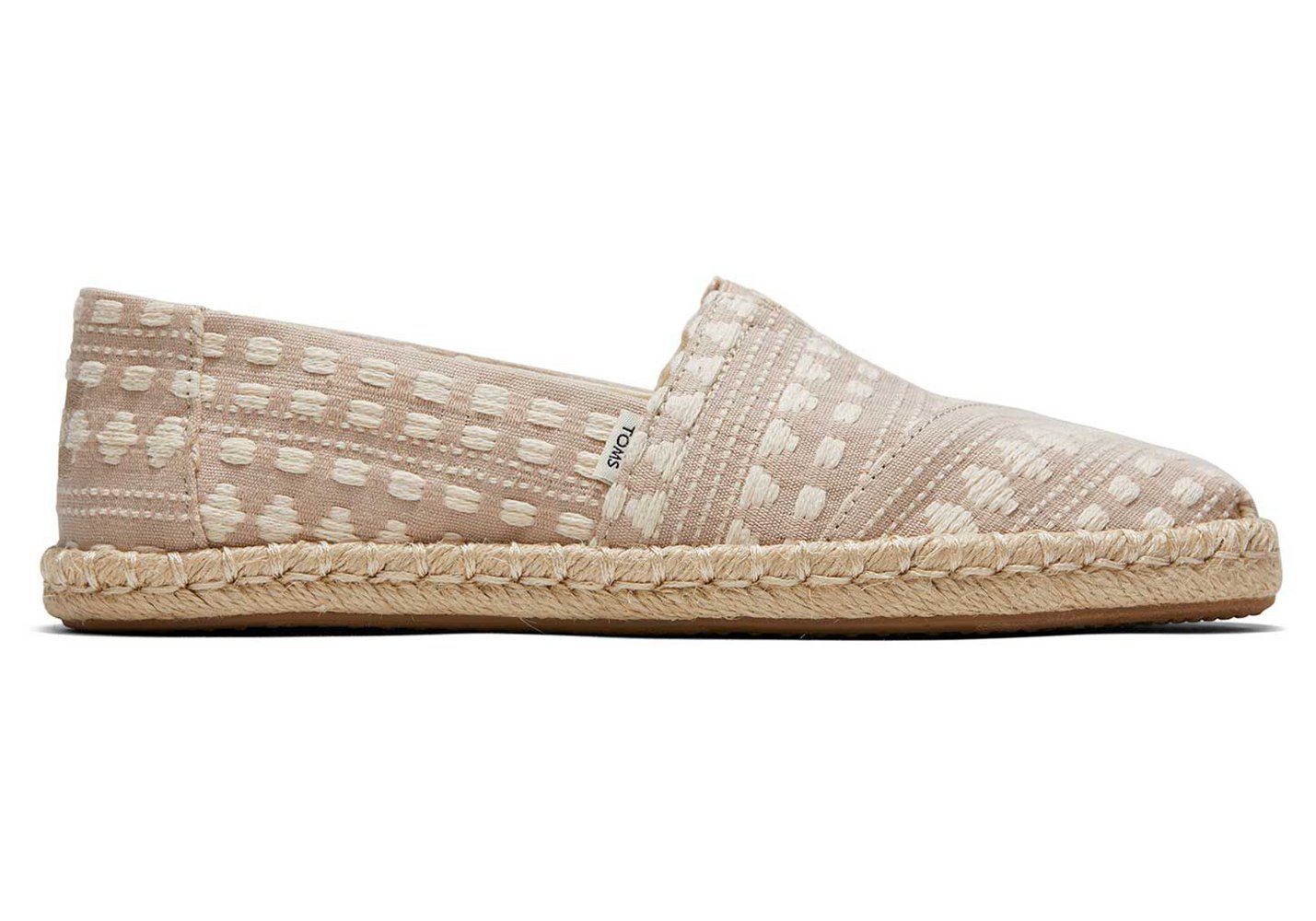 Toms Espadryle Damskie Beżowe - Alpargata Global Rope - 74XFTOMDH